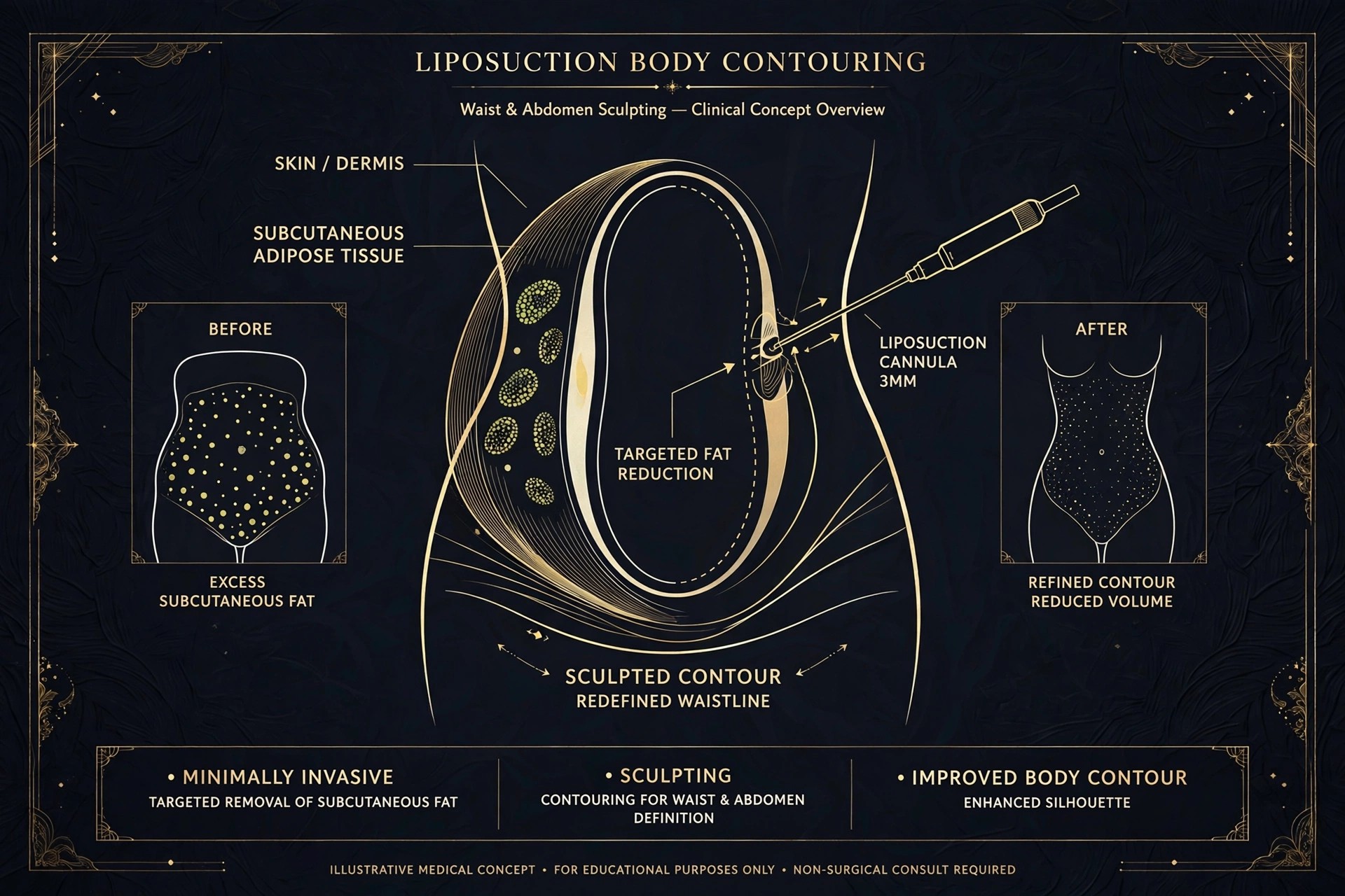 Liposucción en Santo Domingo - Contorno corporal DR Cosmetic Inc República Dominicana